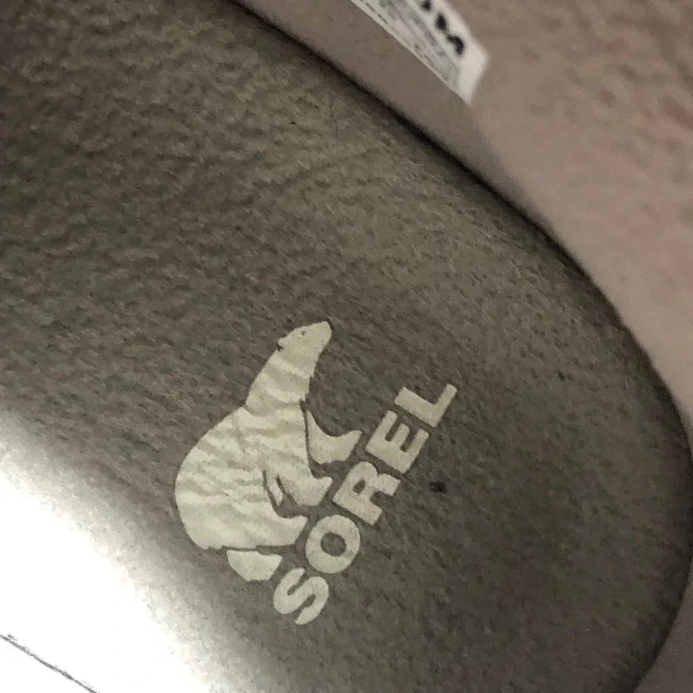 Sorel Out N About Plus Mid Boots Womens 9 Quarry Grey Waterproof Outdoor Casual